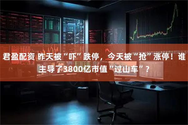 君盈配资 昨天被“吓”跌停，今天被“抢”涨停！谁主导了3800亿市值“过山车”？