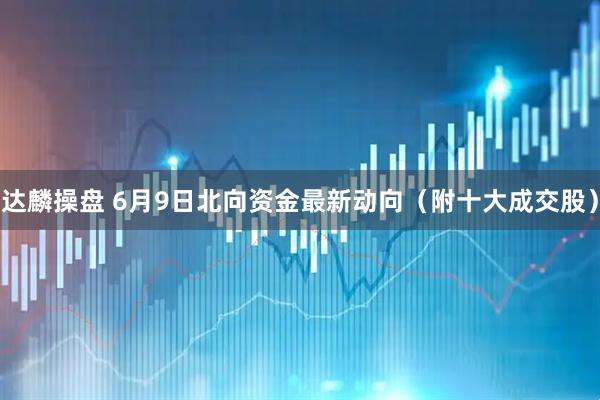 达麟操盘 6月9日北向资金最新动向（附十大成交股）